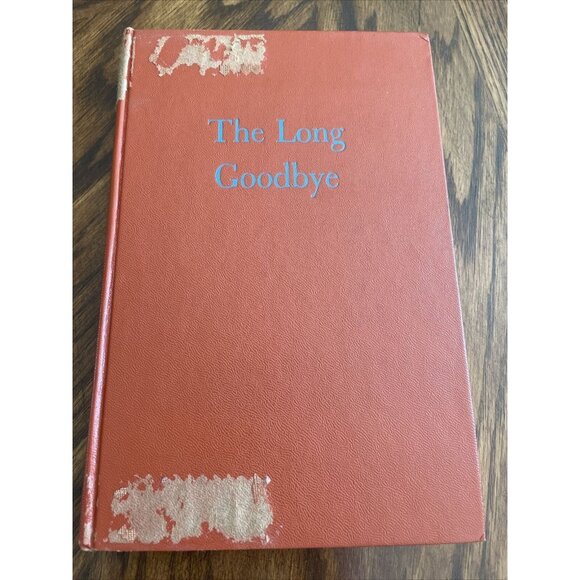 American Vintage Other - Raymond Chandler THE LONG GOODBYE Houghton Mifflin 1954 Hardcover Book DAMAGED